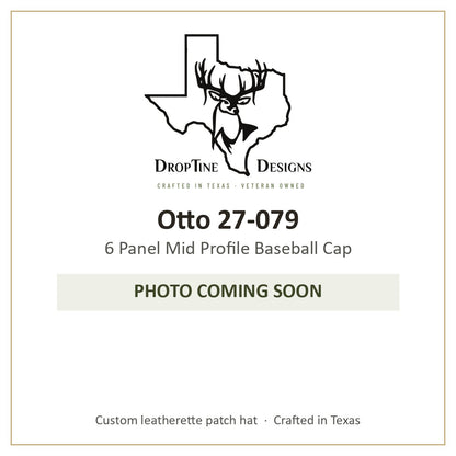 Photo coming soon: Otto 27-079 6 Panel Mid Profile Baseball Cap