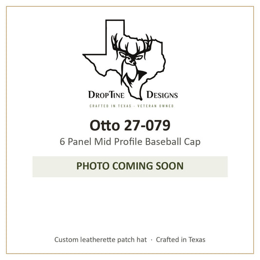Photo coming soon: Otto 27-079 6 Panel Mid Profile Baseball Cap
