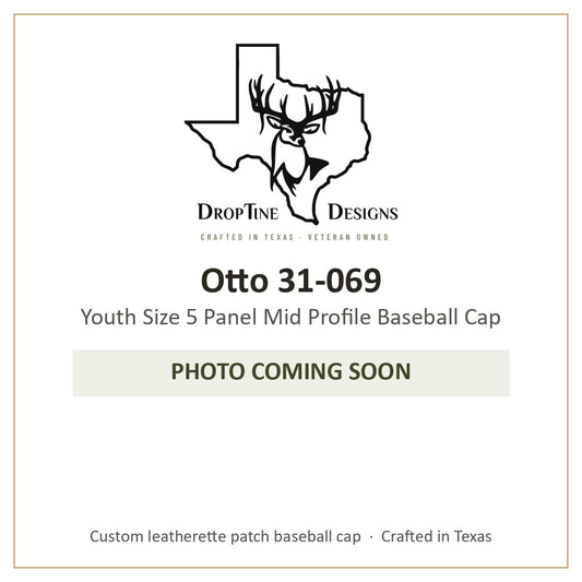 Photo coming soon: Otto 31-069 Youth Size 5 Panel Mid Profile Baseball Cap