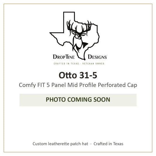 Photo coming soon: Otto 31-5 Comfy FIT 5 Panel Mid Profile Perforated Cap