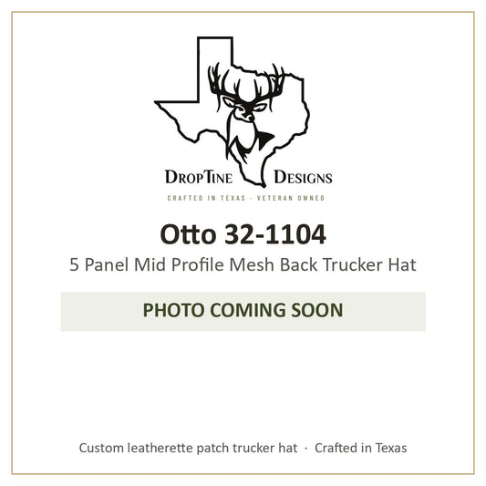Photo coming soon: Otto 32-1104 5 Panel Mid Profile Mesh Back Trucker Hat