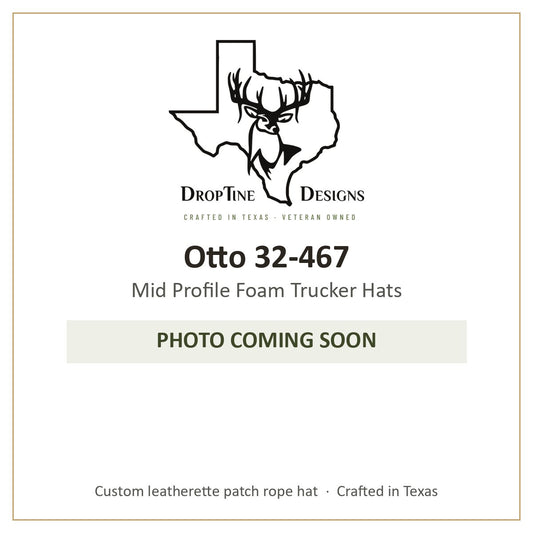 Photo coming soon: Otto 32-467 Mid Profile Foam Trucker Hats