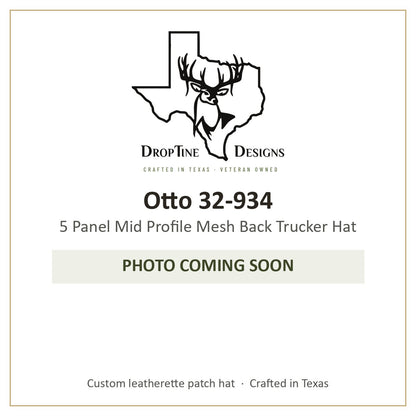 Photo coming soon: Otto 32-934 5 Panel Mid Profile Mesh Back Trucker Hat