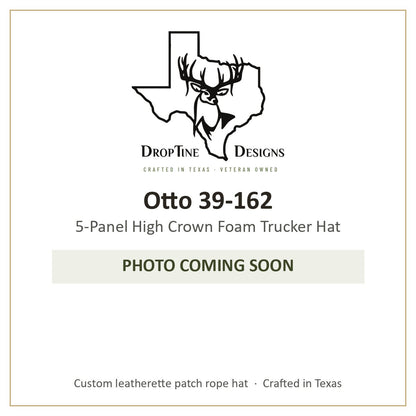 Photo coming soon: Otto 39-162 5-Panel High Crown Foam Trucker Hat