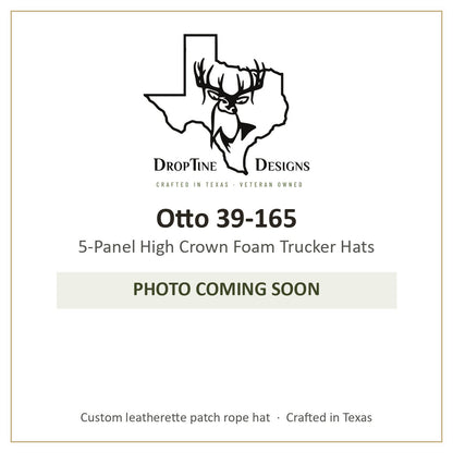 Photo coming soon: Otto 39-165 5-Panel High Crown Foam Trucker Hats