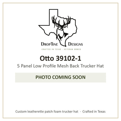 Photo coming soon: Otto 39102-1 5 Panel Low Profile Mesh Back Trucker Hat