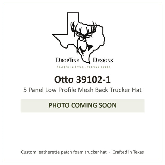 Photo coming soon: Otto 39102-1 5 Panel Low Profile Mesh Back Trucker Hat