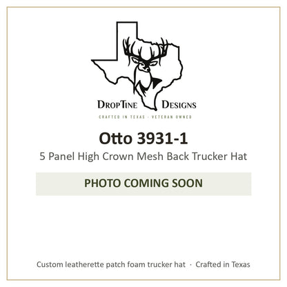 Photo coming soon: Otto 3931-1 5 Panel High Crown Mesh Back Trucker Hat