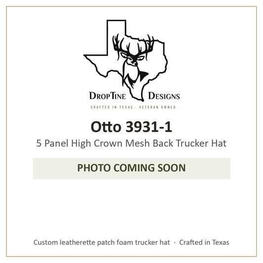 Photo coming soon: Otto 3931-1 5 Panel High Crown Mesh Back Trucker Hat