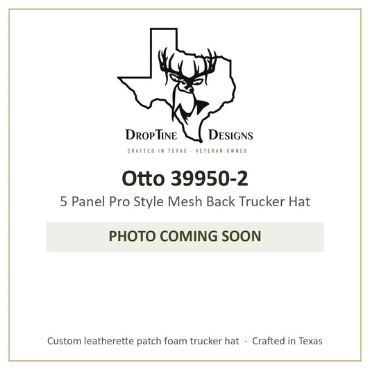 Photo coming soon: Otto 39950-2 5 Panel Pro Style Mesh Back Trucker Hat