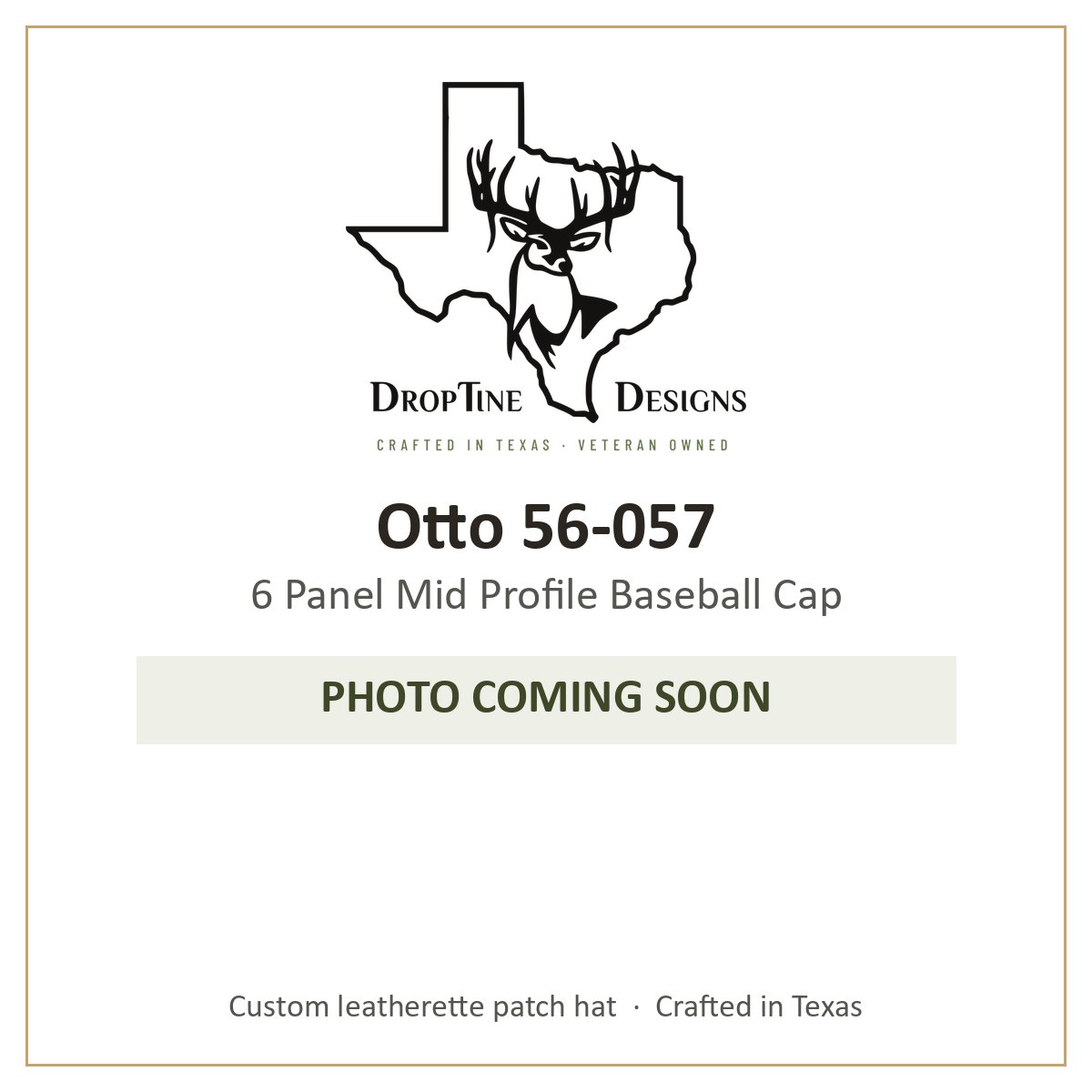 Photo coming soon: Otto 56-057 6 Panel Mid Profile Baseball Cap