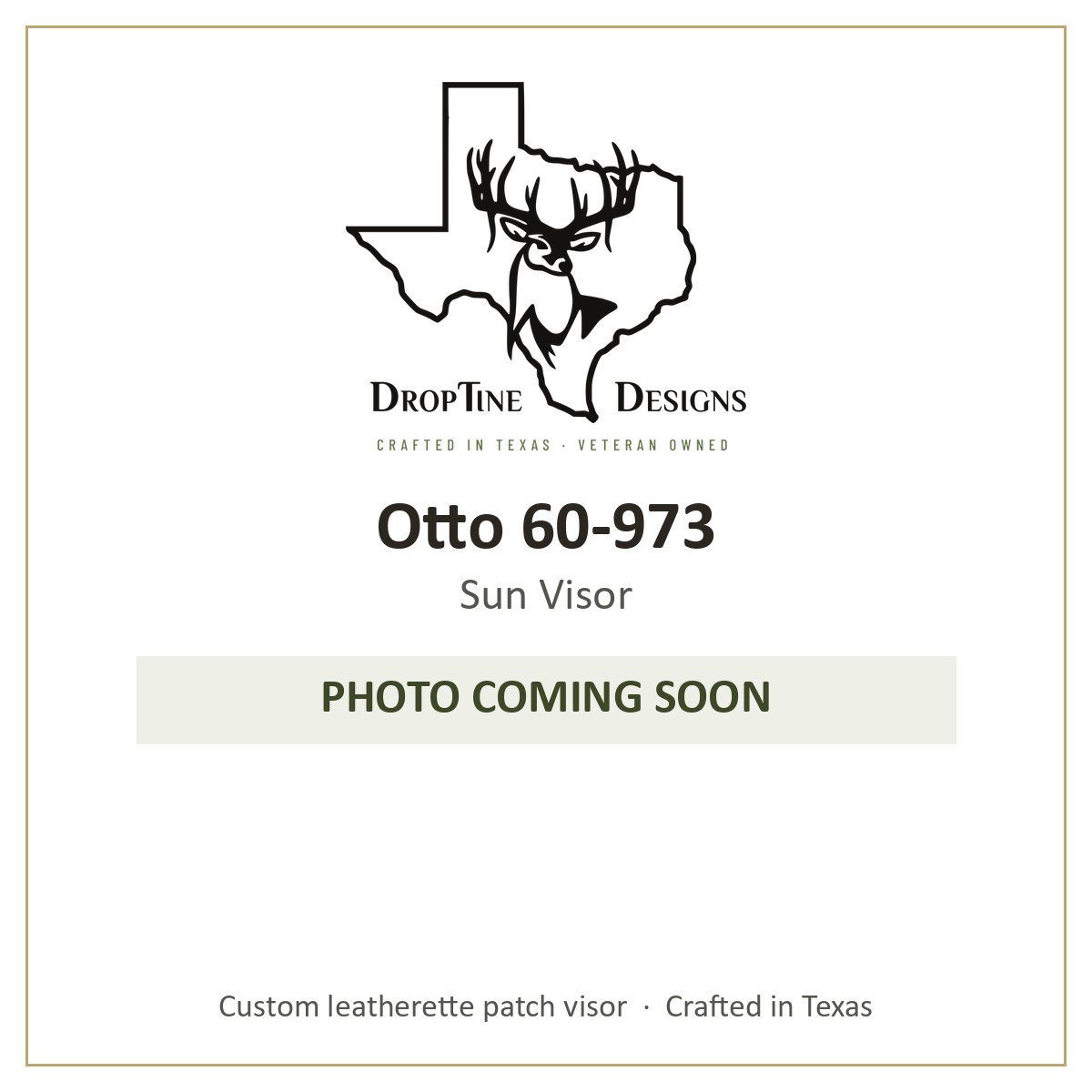 Photo coming soon: Otto 60-973 Sun Visor
