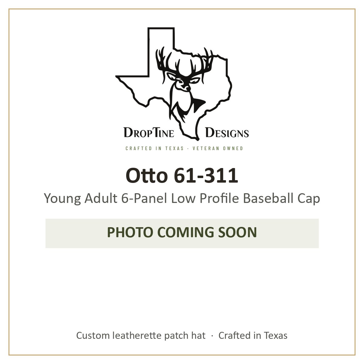 Photo coming soon: Otto 61-311 Young Adult 6-Panel Low Profile Baseball Cap