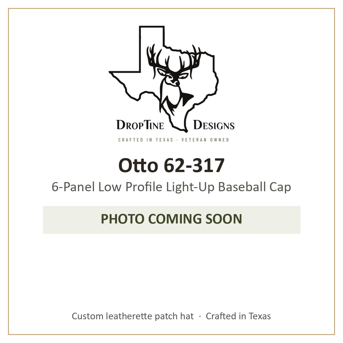 Photo coming soon: Otto 62-317 6-Panel Low Profile Light-Up Baseball Cap