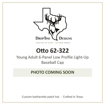 Photo coming soon: Otto 62-322 Young Adult 6-Panel Low Profile Light-Up Baseball Cap
