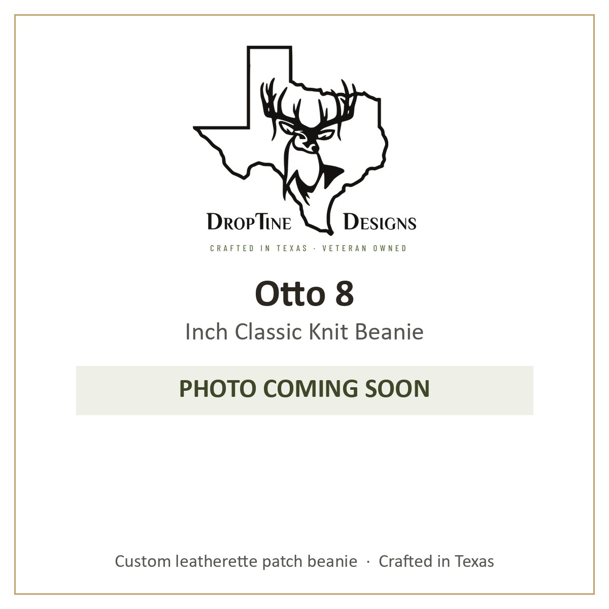 Photo coming soon: Otto 8 Inch Classic Knit Beanie