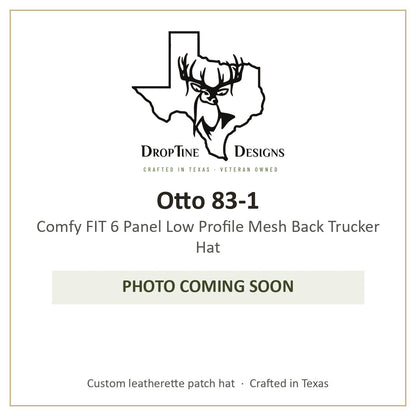 Photo coming soon: Otto 83-1 Comfy FIT 6 Panel Low Profile Mesh Back Trucker Hat