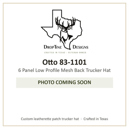 Photo coming soon: Otto 83-1101 6 Panel Low Profile Mesh Back Trucker Hat