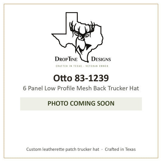 Photo coming soon: Otto 83-1239 6 Panel Low Profile Mesh Back Trucker Hat