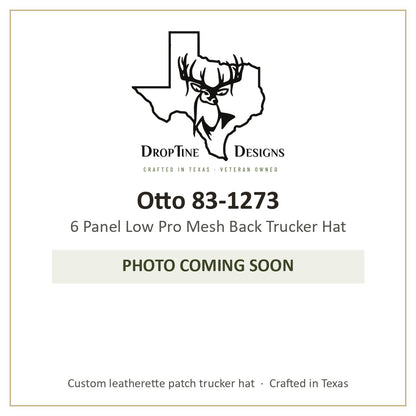 Photo coming soon: Otto 83-1273 6 Panel Low Pro Mesh Back Trucker Hat