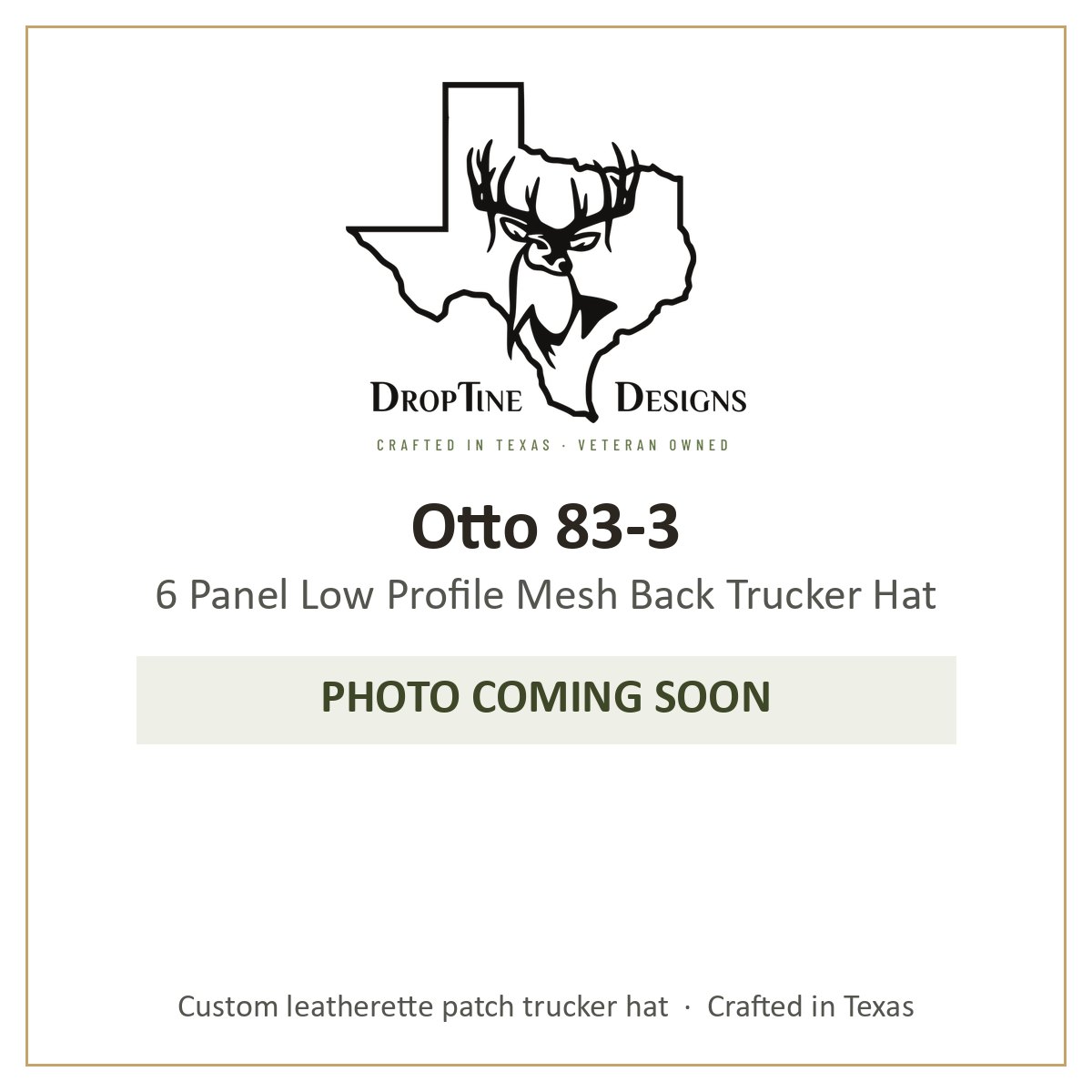 Photo coming soon: Otto 83-3 6 Panel Low Profile Mesh Back Trucker Hat