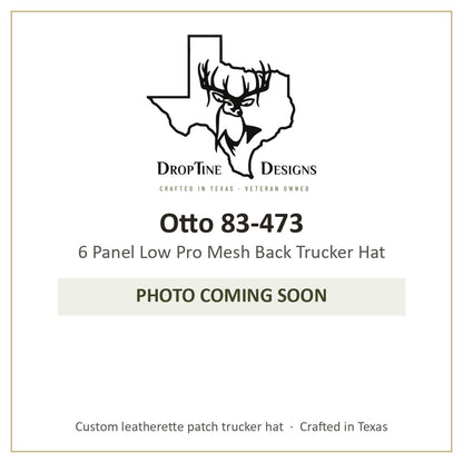 Photo coming soon: Otto 83-473 6 Panel Low Pro Mesh Back Trucker Hat