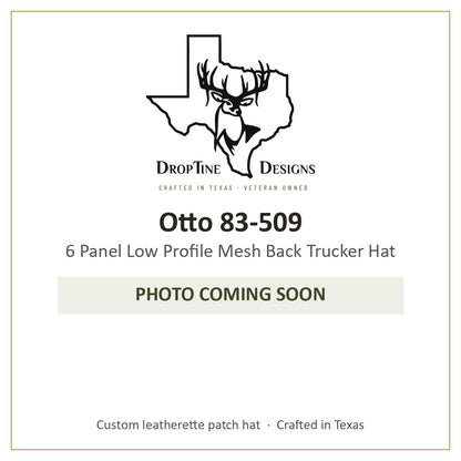 Photo coming soon: Otto 83-509 6 Panel Low Profile Mesh Back Trucker Hat