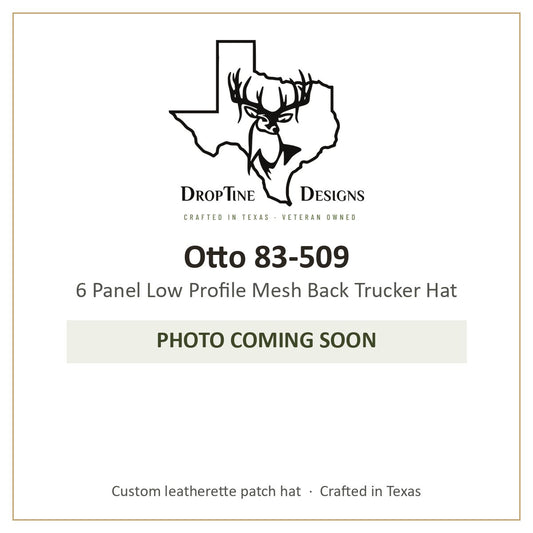 Photo coming soon: Otto 83-509 6 Panel Low Profile Mesh Back Trucker Hat