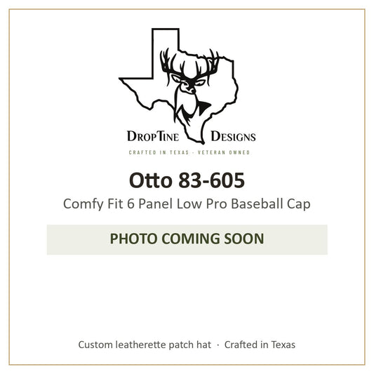 Photo coming soon: Otto 83-605 Comfy Fit 6 Panel Low Pro Baseball Cap