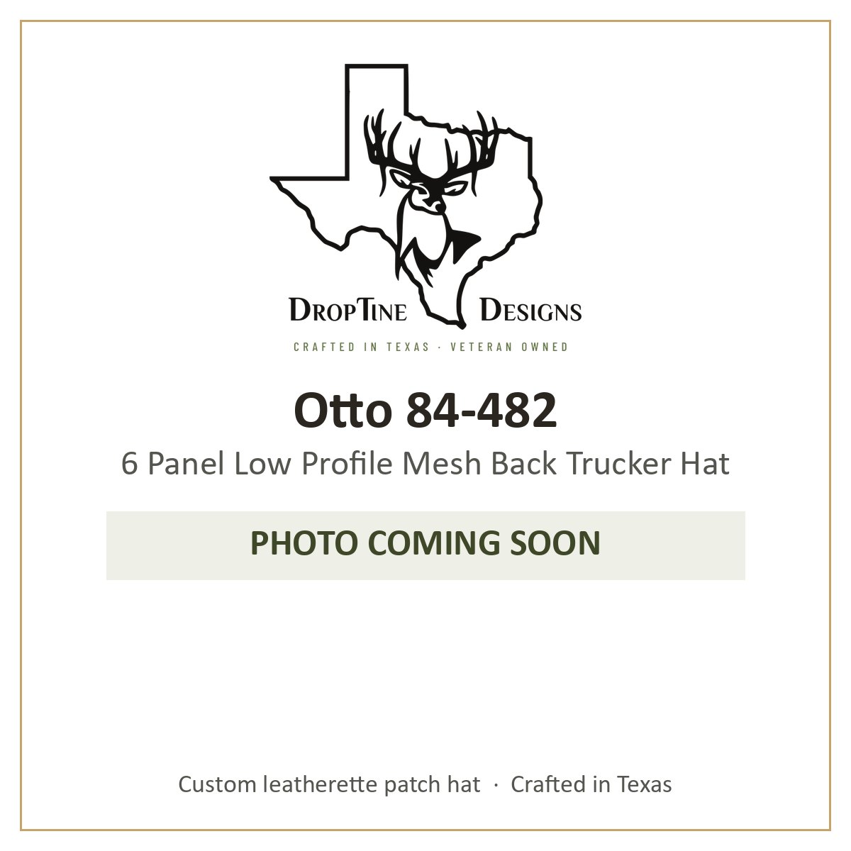 Photo coming soon: Otto 84-482 6 Panel Low Profile Mesh Back Trucker Hat