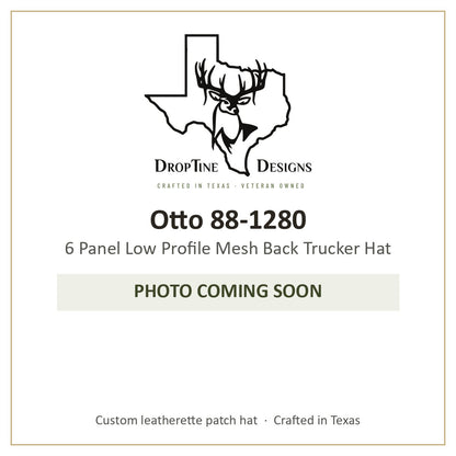 Photo coming soon: Otto 88-1280 6 Panel Low Profile Mesh Back Trucker Hat