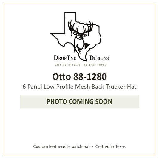 Photo coming soon: Otto 88-1280 6 Panel Low Profile Mesh Back Trucker Hat