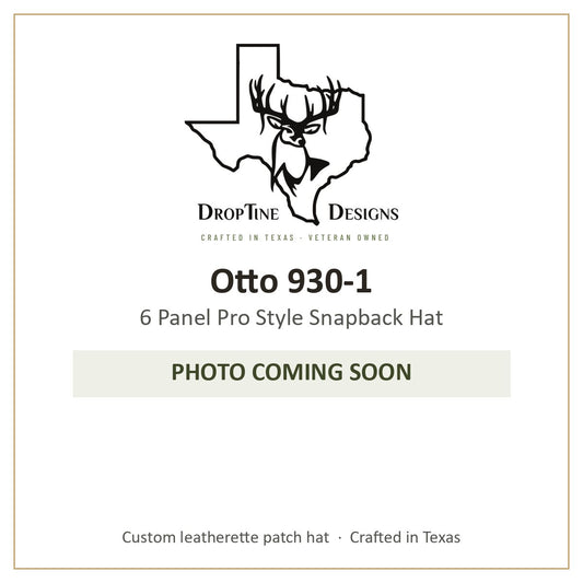 Photo coming soon: Otto 930-1 6 Panel Pro Style Snapback Hat