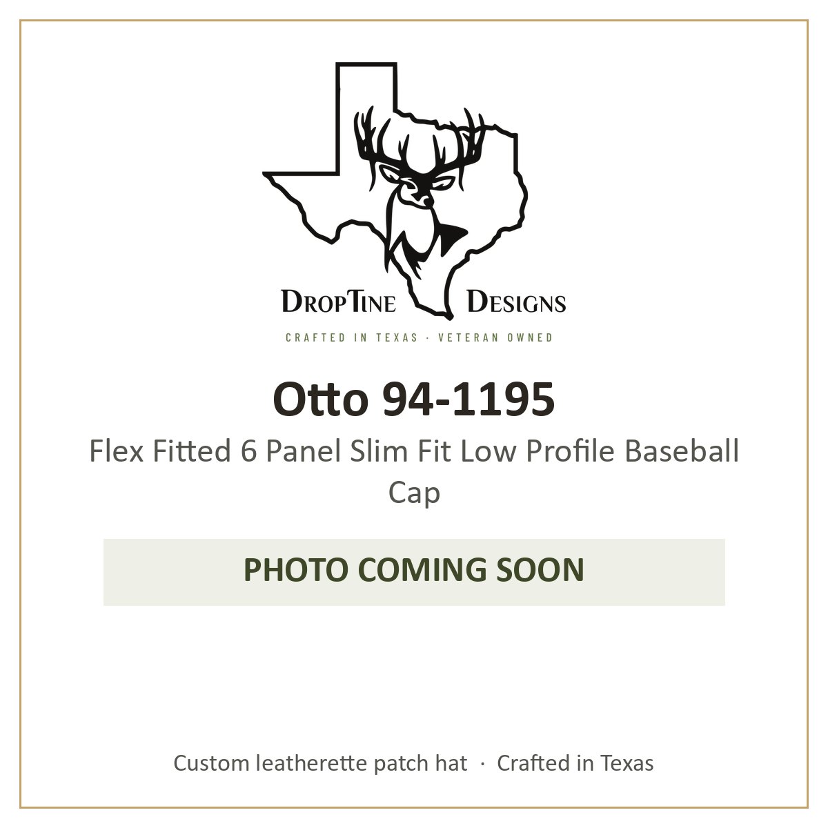 Photo coming soon: Otto 94-1195 Flex Fitted 6 Panel Slim Fit Low Profile Baseball Cap