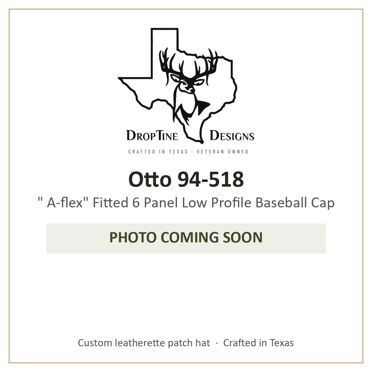 Photo coming soon: Otto 94-518 " A-flex" Fitted 6 Panel Low Profile Baseball Cap
