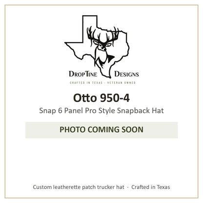 Photo coming soon: Otto 950-4 Snap 6 Panel Pro Style Snapback Hat