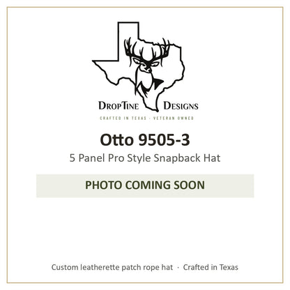 Photo coming soon: Otto 9505-3 5 Panel Pro Style Snapback Hat