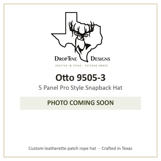 Photo coming soon: Otto 9505-3 5 Panel Pro Style Snapback Hat