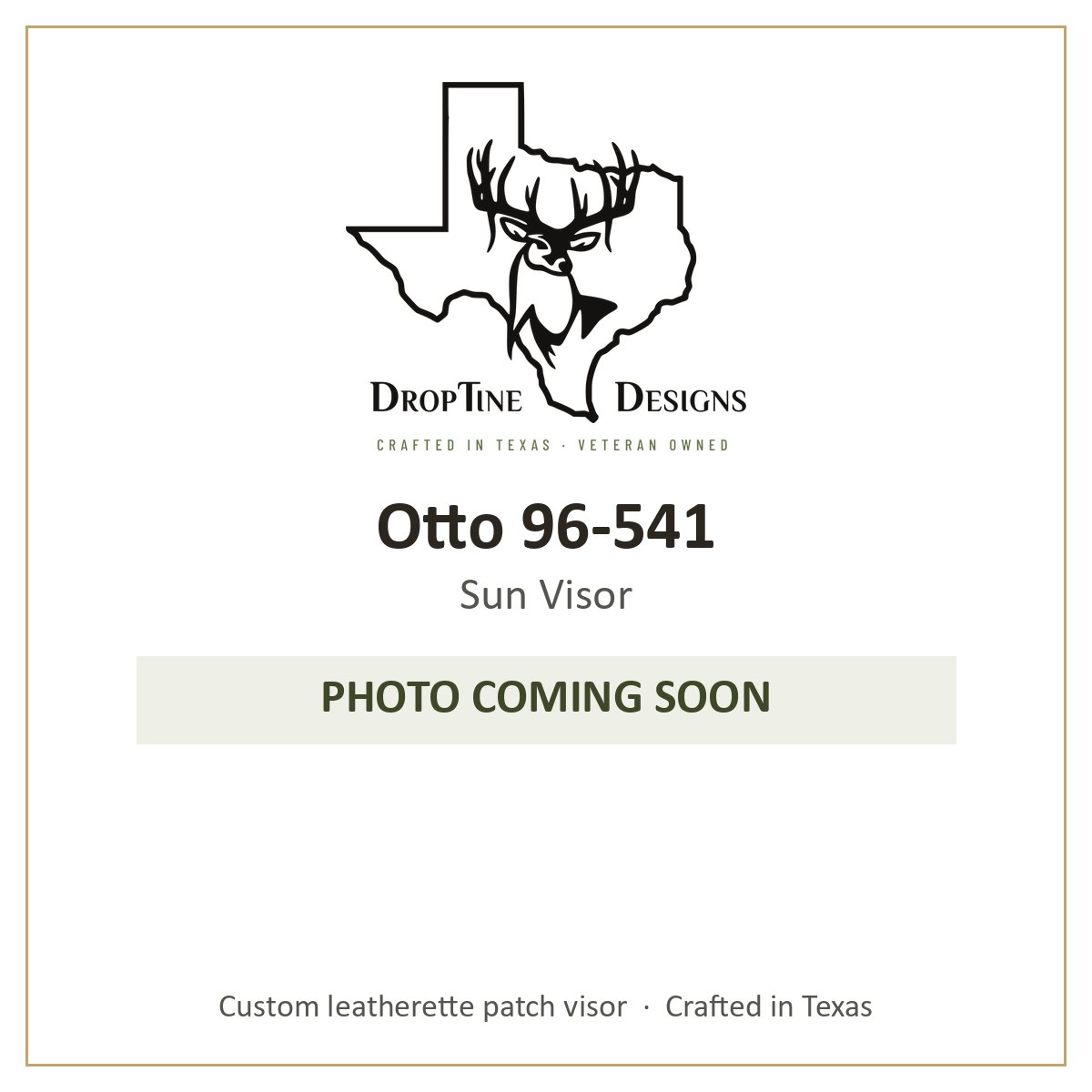 Photo coming soon: Otto 96-541 Sun Visor