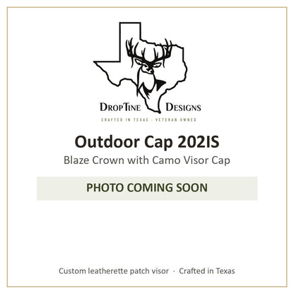 Photo coming soon: Outdoor Cap 202IS Blaze Crown with Camo Visor Cap