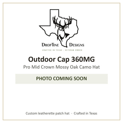 Photo coming soon: Outdoor Cap 360MG Pro Mid Crown Mossy Oak Camo Hat
