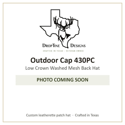 Photo coming soon: Outdoor Cap 430PC Low Crown Washed Mesh Back Hat