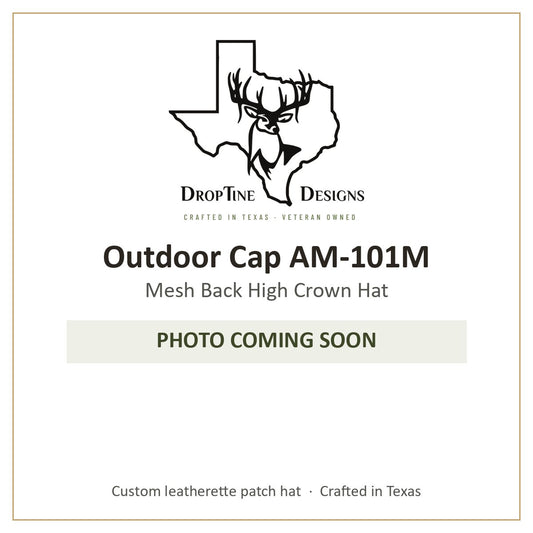 Photo coming soon: Outdoor Cap AM-101M Mesh Back High Crown Hat