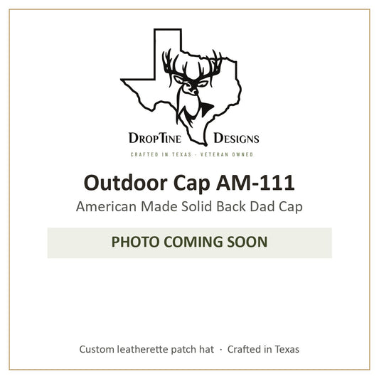Photo coming soon: Outdoor Cap AM-111 American Made Solid Back Dad Cap