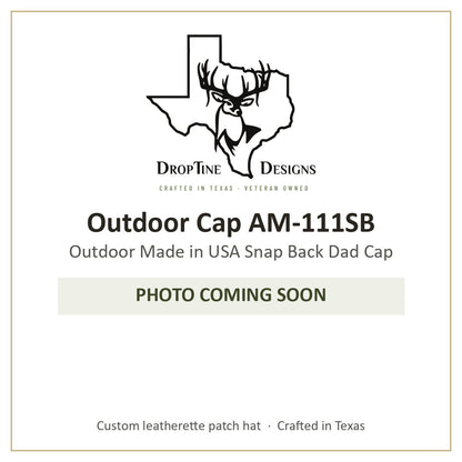 Photo coming soon: Outdoor Cap AM-111SB Outdoor Made in USA Snap Back Dad Cap