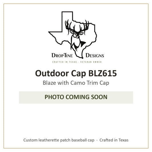 Photo coming soon: Outdoor Cap BLZ615 Blaze with Camo Trim Cap