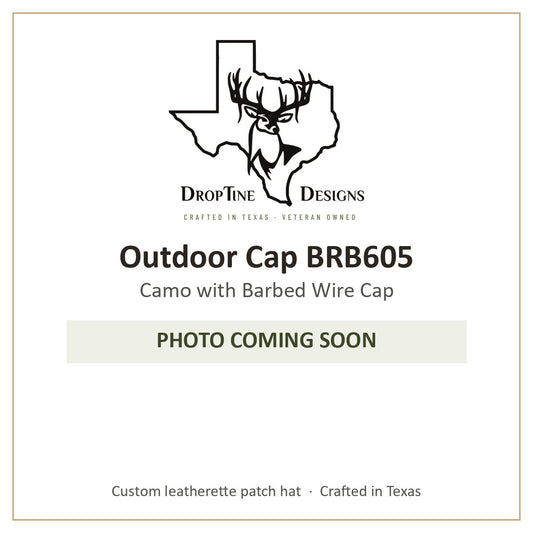 Photo coming soon: Outdoor Cap BRB605 Camo with Barbed Wire Cap
