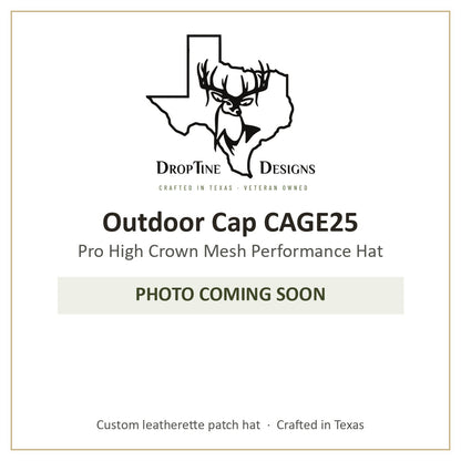 Photo coming soon: Outdoor Cap CAGE25 Pro High Crown Mesh Performance Hat