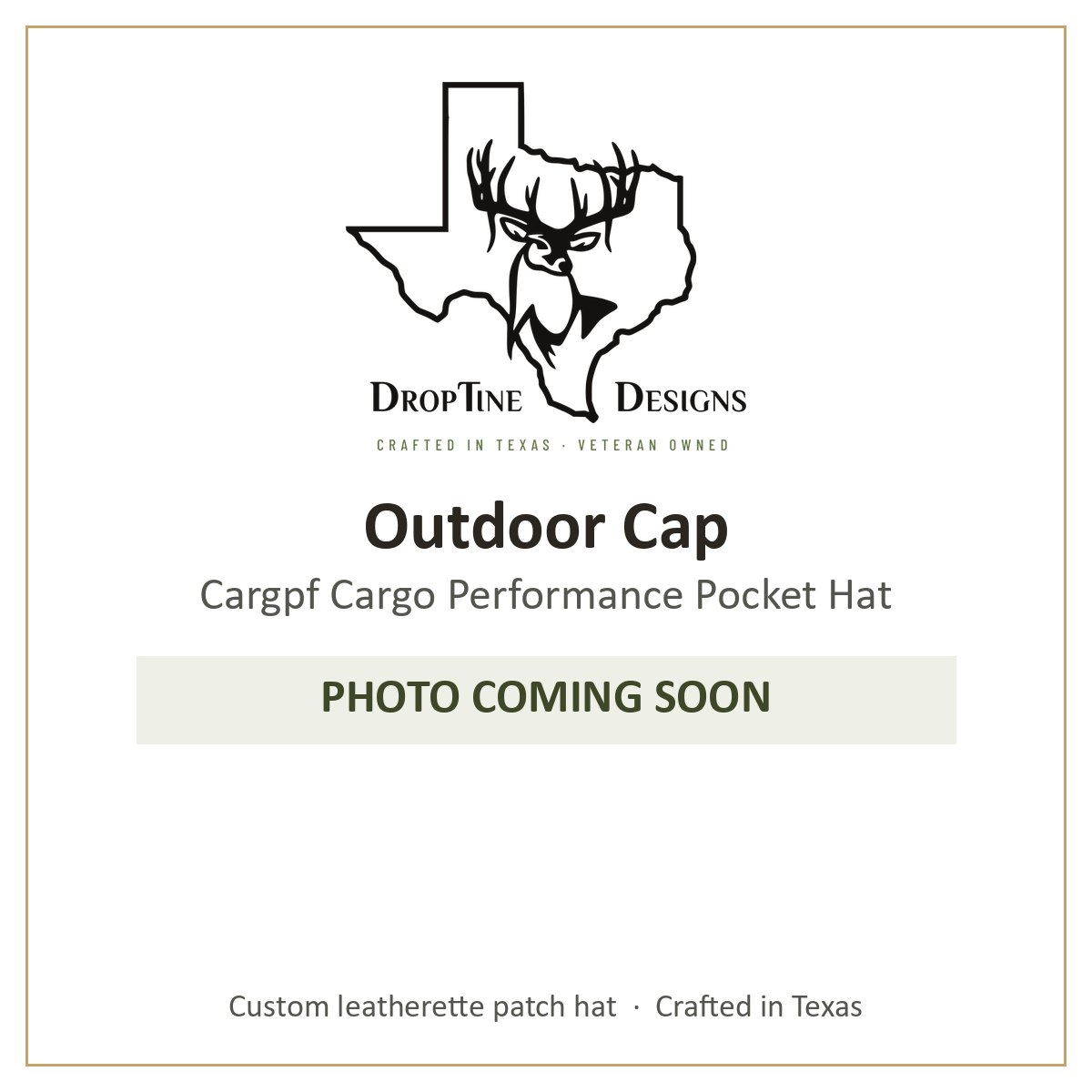 Photo coming soon: Outdoor Cap Cargpf Cargo Performance Pocket Hat