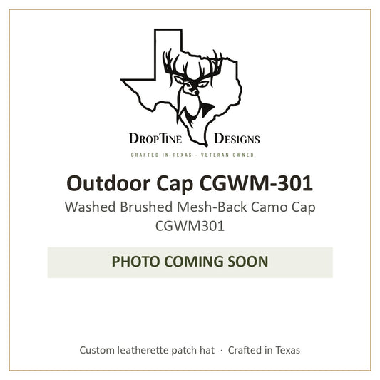 Photo coming soon: Outdoor Cap CGWM-301 Washed Brushed Mesh-Back Camo Cap CGWM301